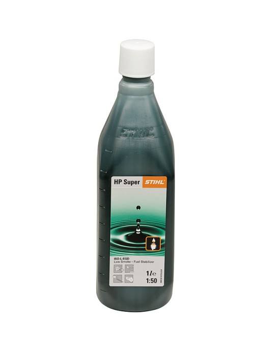 Λάδι δίχρονων κινητήρων HP SUPER 1 lt (για 50 l βενζίνης)