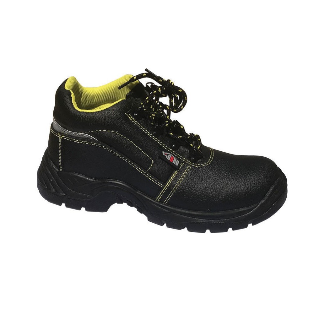 Μποτάκια αδιάβροχα,δερμάτινα εργασίας DURO D002