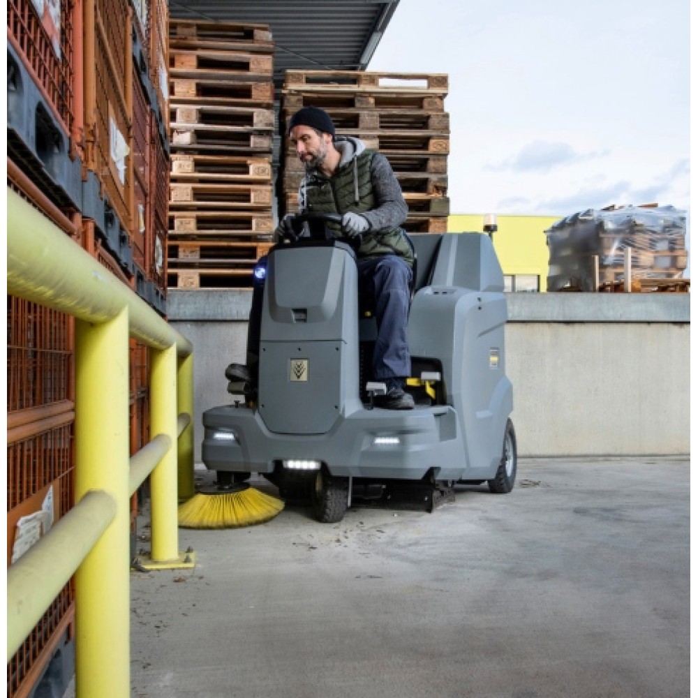 KARCHER KM 100/120 R G επικαθήμενο σάρωθρο αναρρόφησης