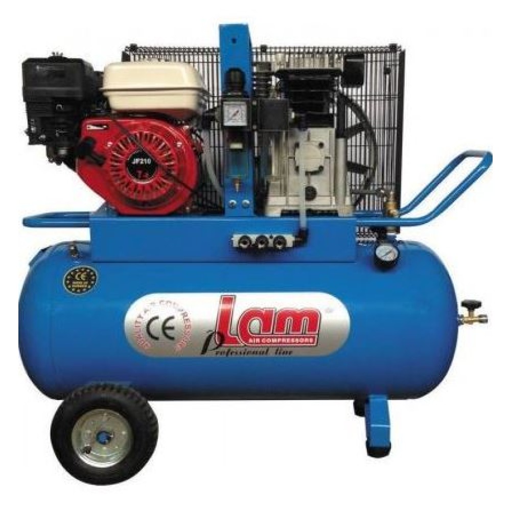 LAM ENG100/4 Αεροσυμπιεστής βενζινοκινητος 100lt - 7 HP