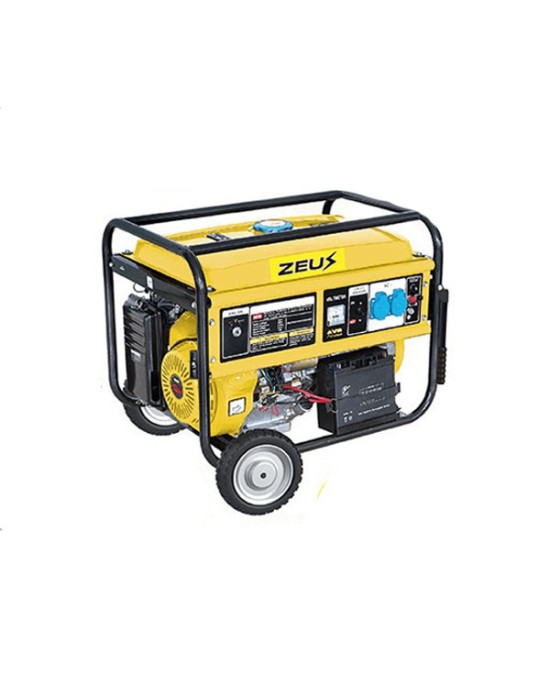 ZEUS GS 6515 EV Γεννήτρια Βενζίνης 15Hp 6.5kW με μιζα τροχηλατη ZEUS GS 6515 EV Γεννήτρια Βενζίνης 15Hp 6.5kW με μιζα τροχηλατη