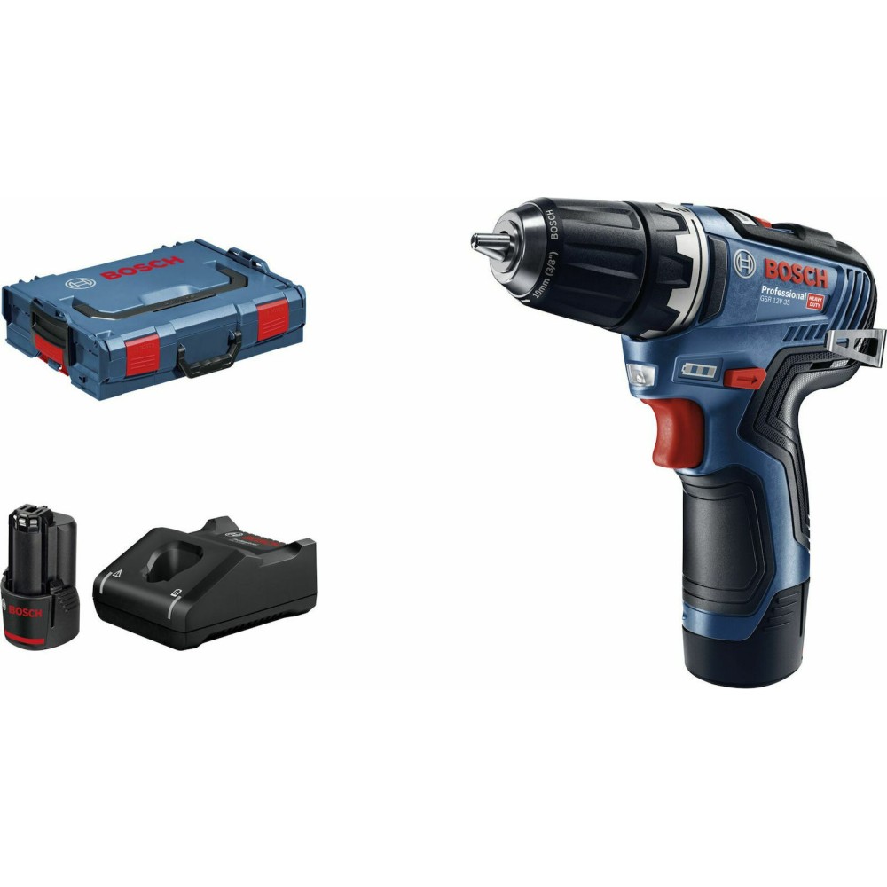 GSR 12V-35 PROFESSIONAL ΔΡΑΠΑΝΟΚΑΤΣΑΒΙΔΟ ΜΠΑΤΑΡΙΑΣ σε L-BOXX 102 με 2 μπαταρίες 3,0 Ah, ταχυφορτιστή GSR 12V-35 PROFESSIONAL ΔΡΑΠΑΝΟΚΑΤΣΑΒΙΔΟ ΜΠΑΤΑΡΙΑΣ σε L-BOXX 102 με 2 μπαταρίες 3,0 Ah, ταχυφορτιστή