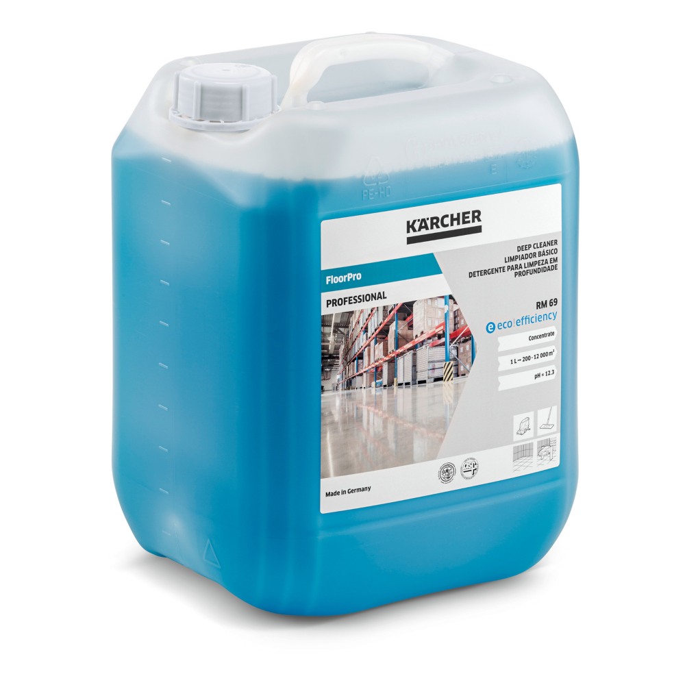 Καθαριστικό δαπέδων RM 69 eco!efficiency, 10l FloorPro Deep Cleaner Καθαριστικό δαπέδων RM 69 eco!efficiency, 10l FloorPro Deep Cleaner