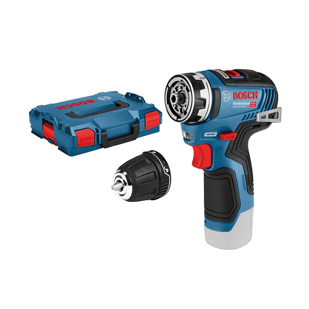 GSR 12V-35 FC PROFESSIONAL ΔΡΑΠΑΝΟΚΑΤΣΑΒΙΔΟ ΜΠΑΤΑΡΙΑΣ σε L-BOXX 102 με προσάρτημα τσοκ GFA 12-B (1 600 A00 F5H) GSR 12V-35 FC PROFESSIONAL ΔΡΑΠΑΝΟΚΑΤΣΑΒΙΔΟ ΜΠΑΤΑΡΙΑΣ σε L-BOXX 102 με προσάρτημα τσοκ GFA 12-B (1 600 A00 F5H)