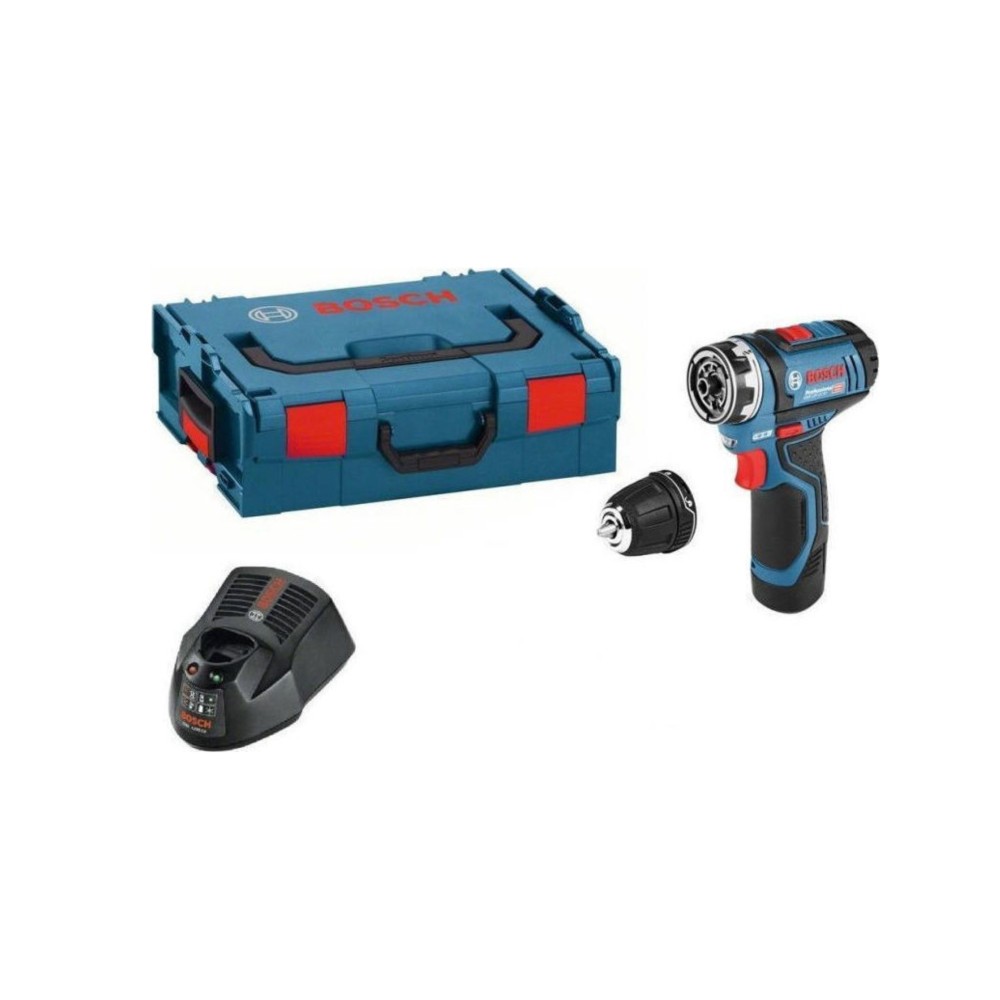 GSR 12V-15 FC PROFESSIONAL ΔΡΑΠΑΝΟΚΑΤΣΑΒΙΔΟ ΜΠΑΤΑΡΙΑΣ σε L-BOXX 102 με 2 μπαταρίες 2,0 Ah Li-Ion, προσάρτημα τσοκ GFA 12-B (1 600 A00 F5H) GSR 12V-15 FC PROFESSIONAL ΔΡΑΠΑΝΟΚΑΤΣΑΒΙΔΟ ΜΠΑΤΑΡΙΑΣ σε L-BOXX 102 με 2 μπαταρίες 2,0 Ah Li-Ion, προσάρτημα τσοκ GFA 12-B (1 600 A00 F5H)