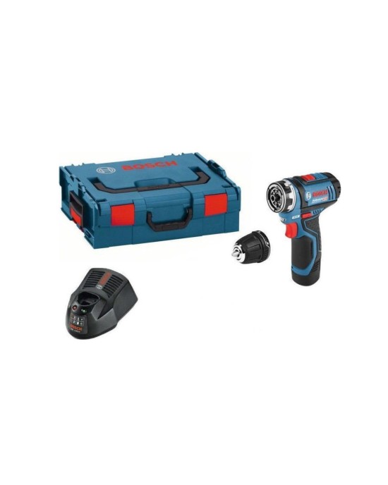 GSR 12V-15 FC PROFESSIONAL ΔΡΑΠΑΝΟΚΑΤΣΑΒΙΔΟ ΜΠΑΤΑΡΙΑΣ σε L-BOXX 102 με 2 μπαταρίες 2,0 Ah Li-Ion, προσάρτημα τσοκ GFA 12-B (1 600 A00 F5H) GSR 12V-15 FC PROFESSIONAL ΔΡΑΠΑΝΟΚΑΤΣΑΒΙΔΟ ΜΠΑΤΑΡΙΑΣ σε L-BOXX 102 με 2 μπαταρίες 2,0 Ah Li-Ion, προσάρτημα τσοκ GFA 12-B (1 600 A00 F5H)