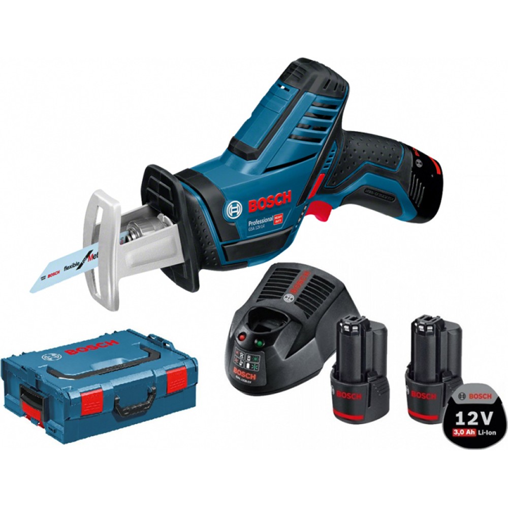 GSA 12V-14 PROFESSIONAL ΣΠΑΘΟΣΕΓΑ ΜΠΑΤΑΡΙΑΣ με 2 μπαταρίες και ταχυφορτιστή σε L-BOXX 102 με πριονόλαμα σπαθόσεγας GSA 12V-14 PROFESSIONAL ΣΠΑΘΟΣΕΓΑ ΜΠΑΤΑΡΙΑΣ με 2 μπαταρίες και ταχυφορτιστή σε L-BOXX 102 με πριονόλαμα σπαθόσεγας