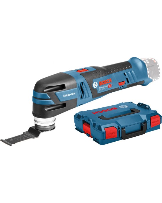 GOP 12V-28 PROFESSIONAL ΠΟΛΥΕΡΓΑΛΕΙΟ ΜΠΑΤΑΡΙΑΣ MULTI-CUTTER σε L-BOXX 102 με 1 βυθιζόμενη πριονόλαμα BIM Starlock AIZ 32 APB, Wood + Metal, Curved-Tec (2 608 661 644) GOP 12V-28 PROFESSIONAL ΠΟΛΥΕΡΓΑΛΕΙΟ ΜΠΑΤΑΡΙΑΣ MULTI-CUTTER σε L-BOXX 102 με 1 βυθιζόμενη πριονόλαμα BIM Starlock AIZ 32 APB, Wood + Metal, Curved-Tec (2 608 661 644)