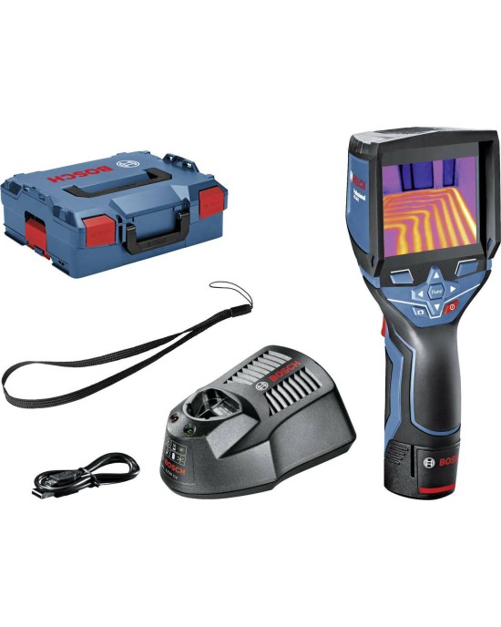GTC 400 C PROFESSIONAL ΘΕΡΜΙΚΗ ΚΑΜΕΡΑ σε L-BOXX 136 με 1 μπαταρία GBA 12V 2.0Ah, κορδόνι μεταφοράς GTC 400 C PROFESSIONAL ΘΕΡΜΙΚΗ ΚΑΜΕΡΑ σε L-BOXX 136 με 1 μπαταρία GBA 12V 2.0Ah, κορδόνι μεταφοράς