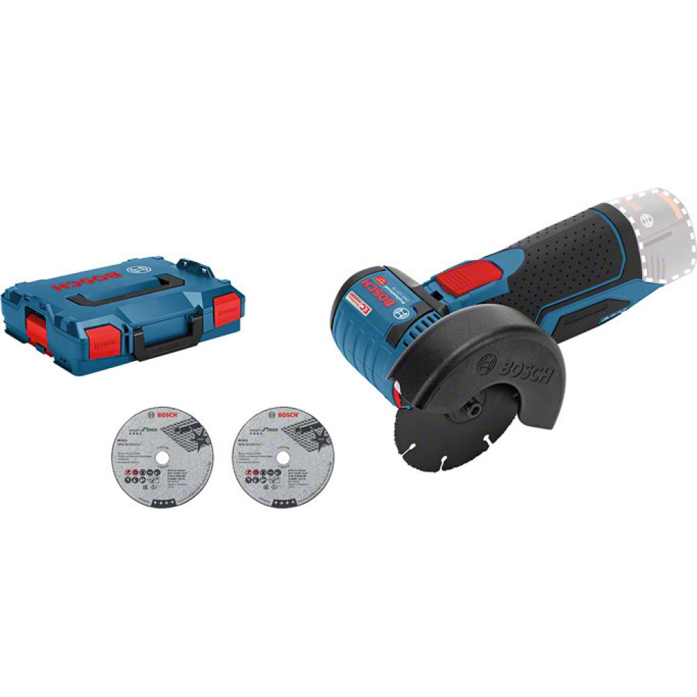 GWS 12V-76 PROFESSIONAL ΓΩΝΙΑΚΟΣ ΛΕΙΑΝΤΗΡΑΣ ΜΠΑΤΑΡΙΑΣ σε L-BOXX 102 με 2 δίσκους κοπής inox, Expert for Inox, 76 x 10 mm (διατίθεται ξεχωριστά ως σετ των 5: 2 608 601 520) GWS 12V-76 PROFESSIONAL ΓΩΝΙΑΚΟΣ ΛΕΙΑΝΤΗΡΑΣ ΜΠΑΤΑΡΙΑΣ σε L-BOXX 102 με 2 δίσκους κοπής inox, Expert for Inox, 76 x 10 mm (διατίθεται ξεχωριστά ως σετ των 5: 2 608 601 520)
