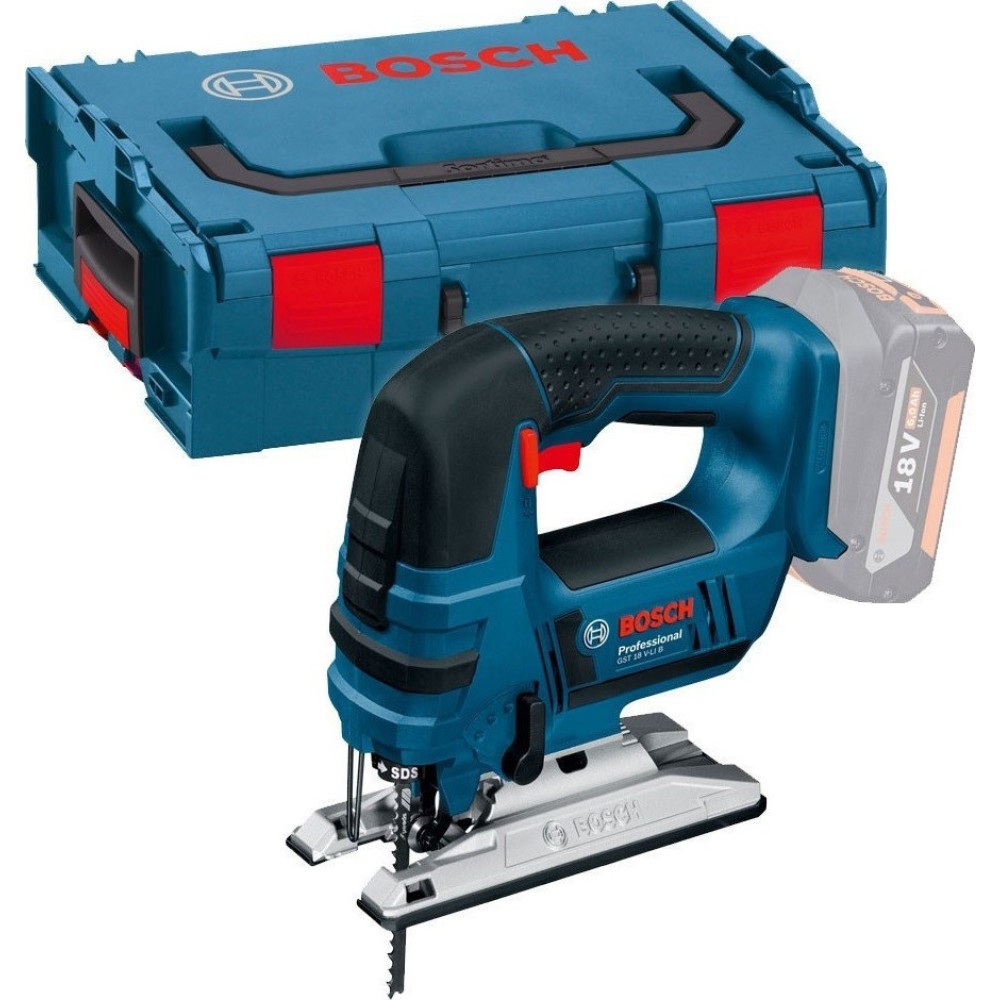GST 18V-LI S PROFESSIONAL ΣΕΓΕΣ ΜΠΑΤΑΡΙΑΣ σε L-BOXX 136 με προστασία σχισίματος GST 18V-LI S PROFESSIONAL ΣΕΓΕΣ ΜΠΑΤΑΡΙΑΣ σε L-BOXX 136 με προστασία σχισίματος