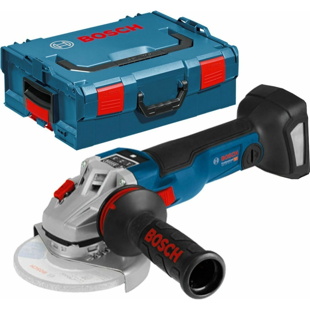 GWS 18V-7 PROFESSIONAL ΓΩΝΙΑΚΟΣ ΛΕΙΑΝΤΗΡΑΣ ΜΠΑΤΑΡΙΑΣ σε L-BOXX 136 με παξιμάδι GWS 18V-7 PROFESSIONAL ΓΩΝΙΑΚΟΣ ΛΕΙΑΝΤΗΡΑΣ ΜΠΑΤΑΡΙΑΣ σε L-BOXX 136 με παξιμάδι