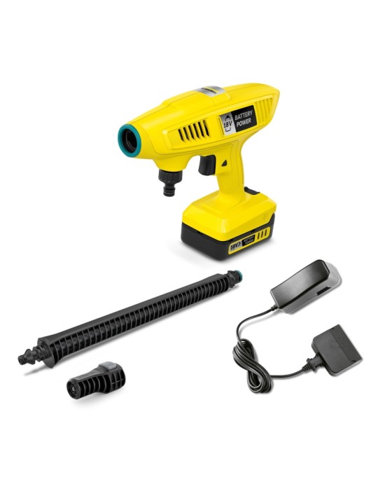 KARCHER KHB 4-18 Battery Set Πλυστικό μεσαίας πίεσης μπαταρίας με μπαταρία και φορτιστή