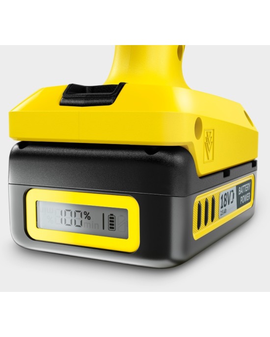 KARCHER KHB 4-18 Battery Set Πλυστικό μεσαίας πίεσης μπαταρίας με μπαταρία και φορτιστή