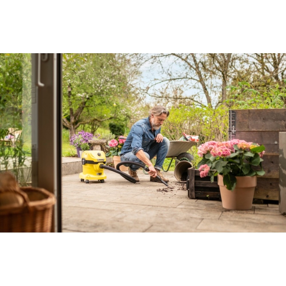 KARCHER WD 2-18 Σκούπα υγρής και ξηρής αναρρόφησης μπαταρίας (Δεν περιλαμβάνεται μπαταρία και φορτιστής) 