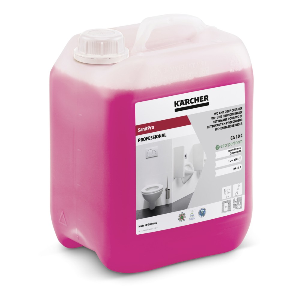 Βαθύ Καθαριστικό υγειονομικών χώρων SanitPro Deep Cleaner CA 10 C Eco, 5l Βαθύ Καθαριστικό υγειονομικών χώρων SanitPro Deep Cleaner CA 10 C Eco, 5l
