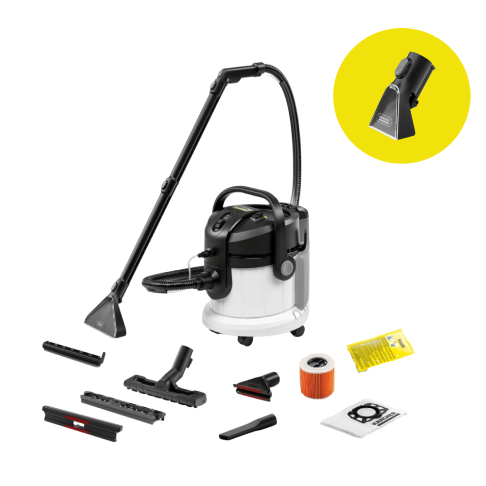 KARCHER SE 4 Μηχανή Πλύσης-Απόπλυσης Υφασμάτινων επιφανειών +ΔΩΡΟ ΕΞΑΡΤΗΜΑ ΧΕΙΡΟΣ