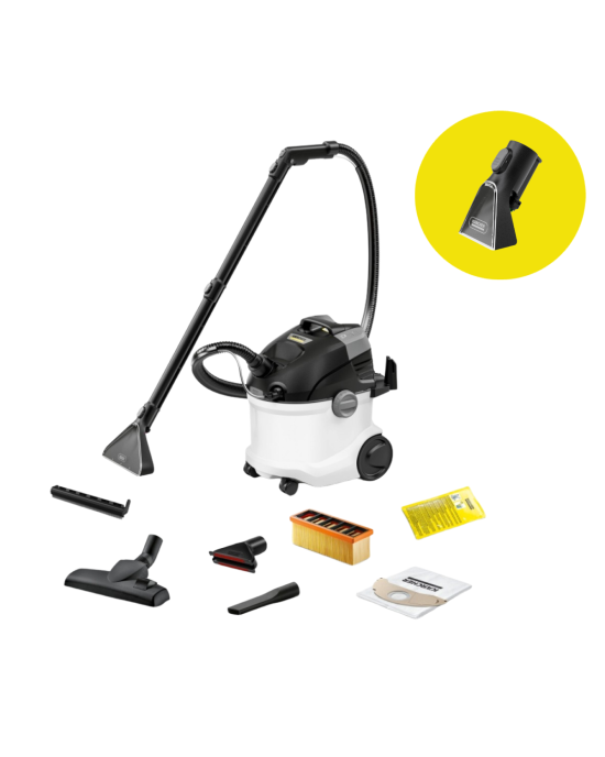 KARCHER SE 5 Μηχανή Πλύσης-Απόπλυσης Υφασμάτινων επιφανειών+ ΔΩΡΟ ΕΞΑΡΤΗΜΑ ΧΕΙΡΟΣ 