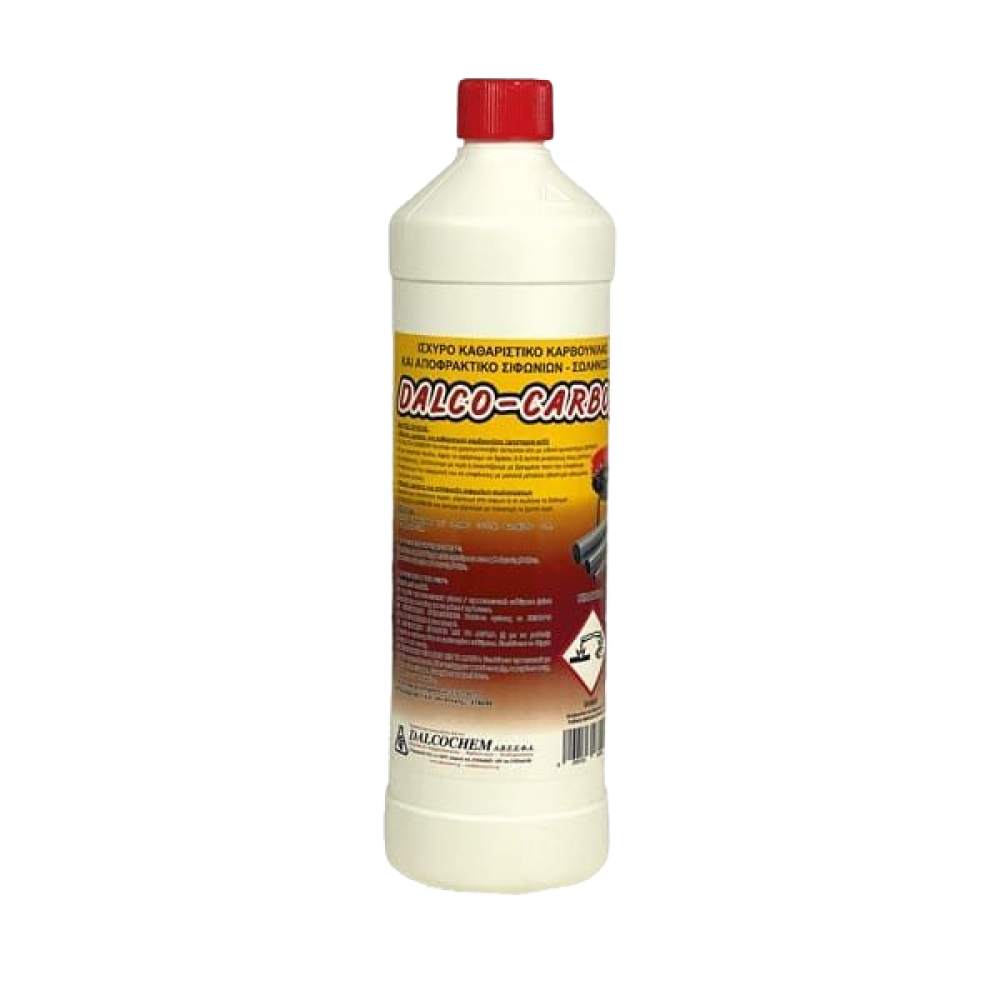 DALCO-CARBON 1L Ισχυρό, αλκαλικό απορρυπαντικό, για καθαρισμό καρβουνίλας, λιπαρών ουσιών και χρήση ως αποφρακτικό.