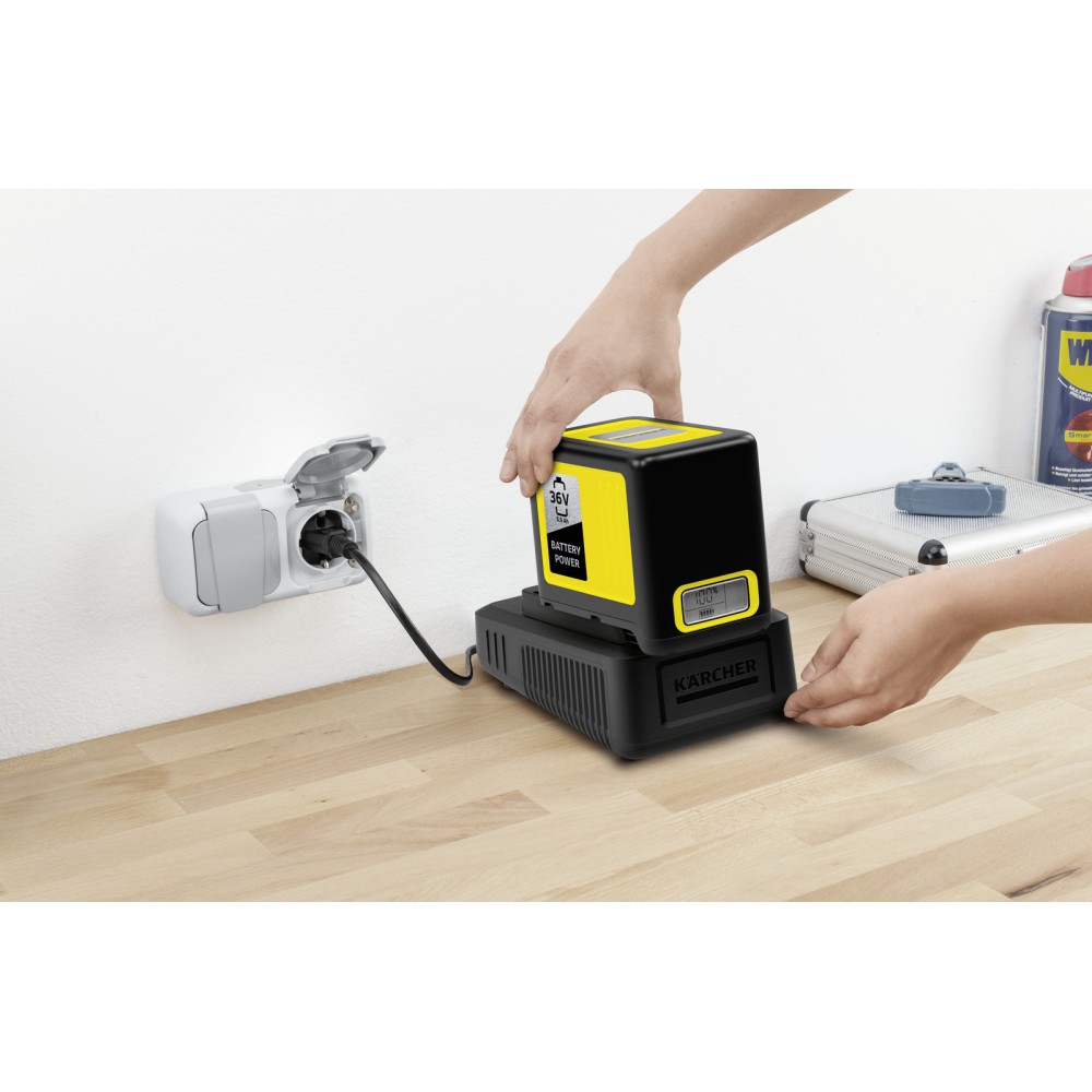 KARCHER Σετ μπαταρίας & ταχυφορτιστή Battery Power 36V / 5,0Ah *EU KARCHER Σετ μπαταρίας & ταχυφορτιστή Battery Power 36V / 5,0Ah *EU