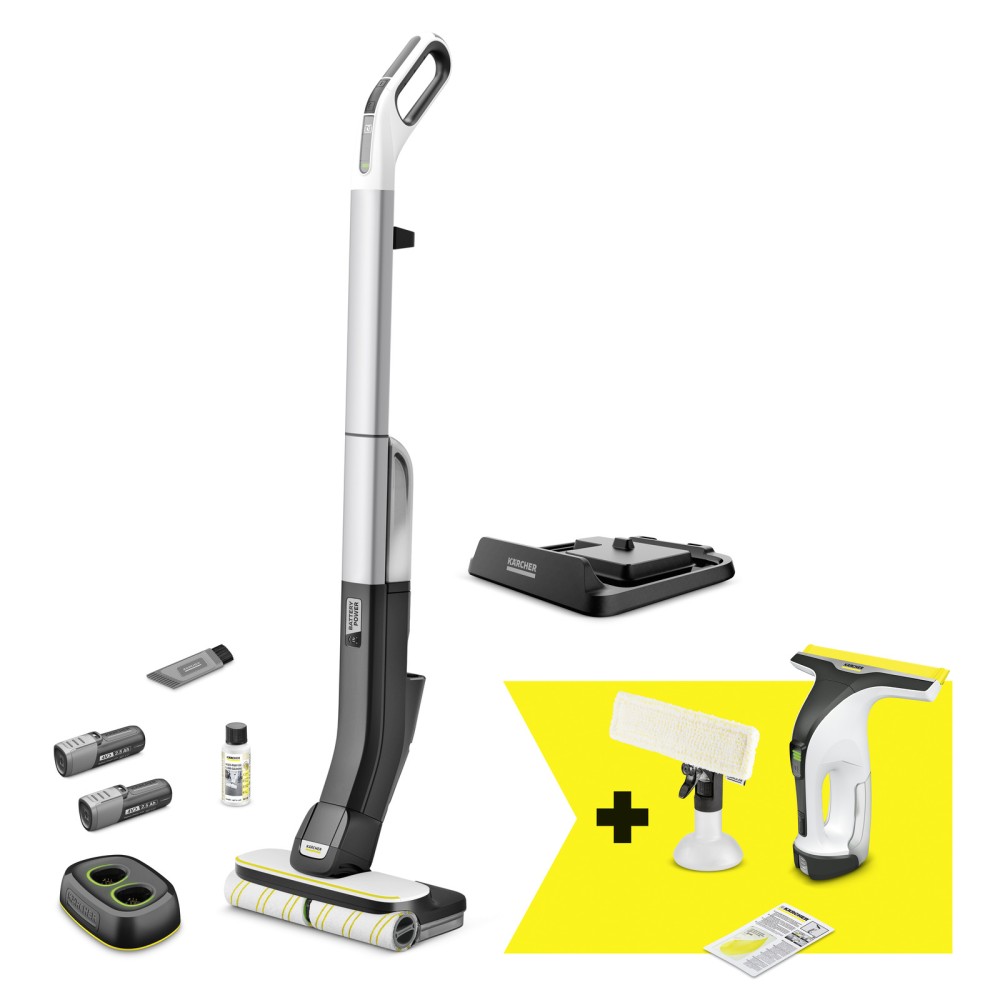 KARCHER FC 4-4 & ΔΩΡΟ WV 4-4 Plus Μηχανή καθαρισμού σκληρών δαπέδων μπαταρίας KARCHER FC 4-4 & ΔΩΡΟ WV 4-4 Plus Μηχανή καθαρισμού σκληρών δαπέδων μπαταρίας
