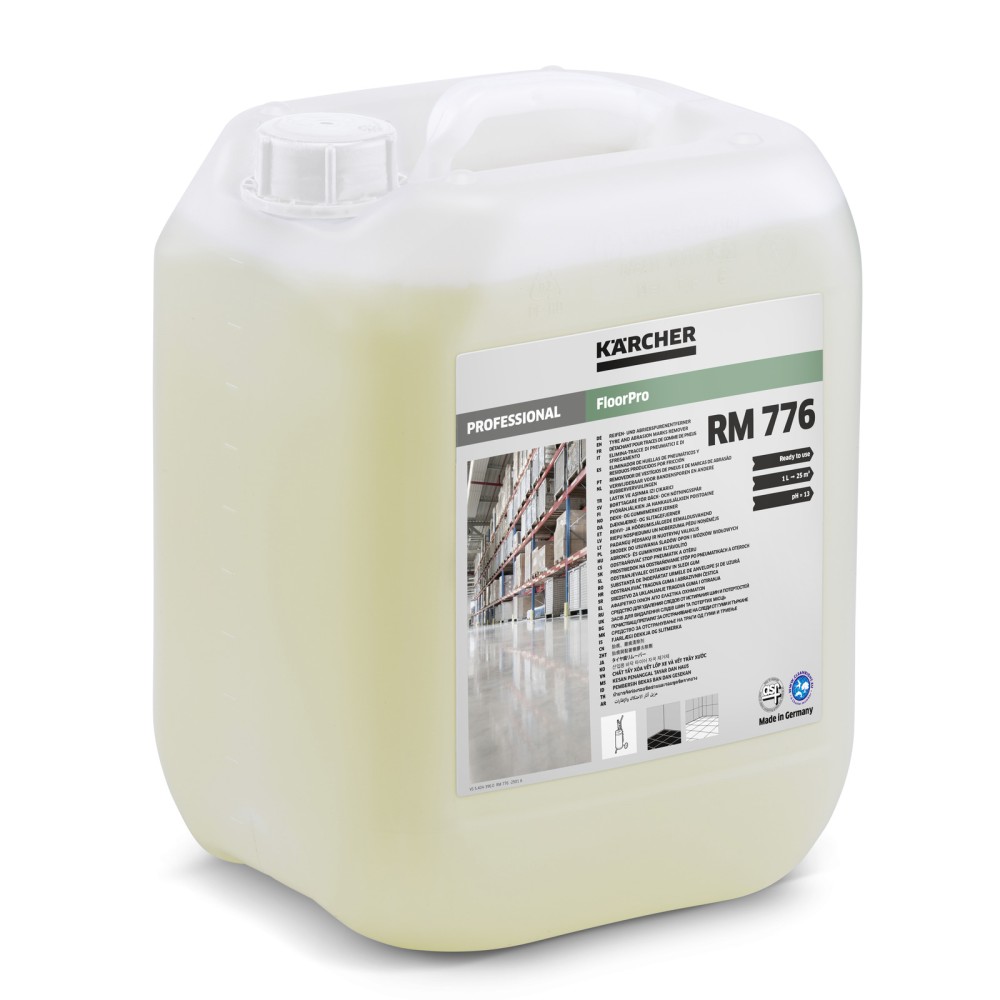 KARCHER RM 776 FloorPro Αφαιρετικό σημαδιών καουτσούκ , 10l KARCHER RM 776 FloorPro Αφαιρετικό σημαδιών καουτσούκ , 10l