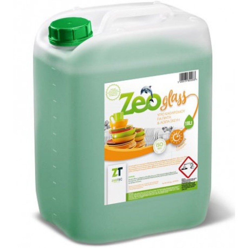 Zeo Glass - Υγρό απορρυπαντικό για πιάτα 5kg Zeo Glass - Υγρό απορρυπαντικό για πιάτα 5kg