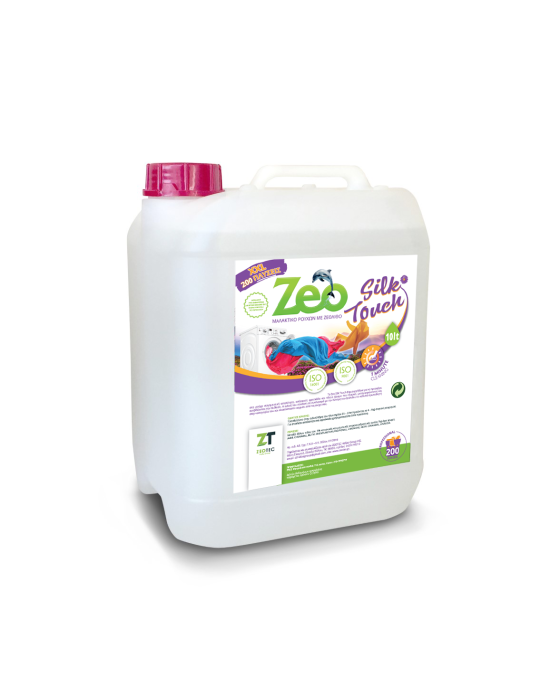 Zeo Silk Touch - Μαλακτικό πλυντηρίου ρούχων με άρωμα λουλουδιών και νότες Ανατολής 10lt