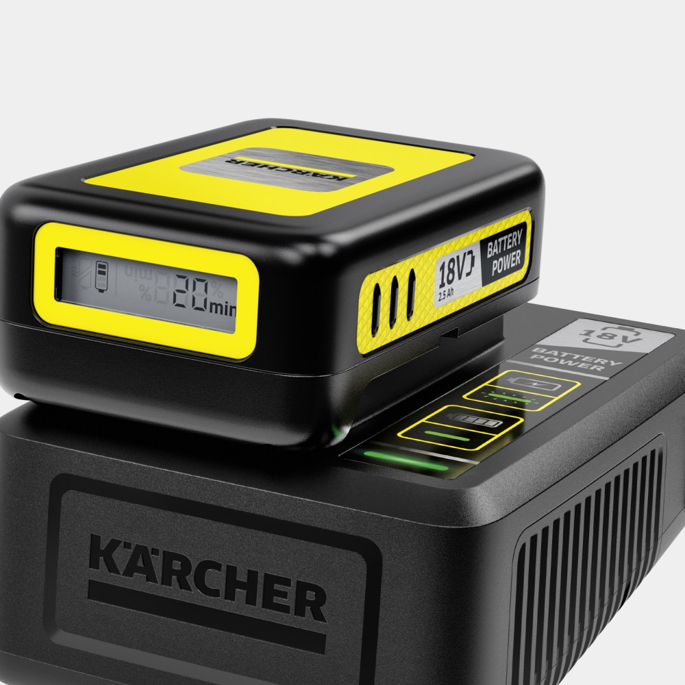 KARCHER BATTERY POWER 18 V Φορτιστής ταχείας φόρτισης  KARCHER BATTERY POWER 18 V Φορτιστής ταχείας φόρτισης