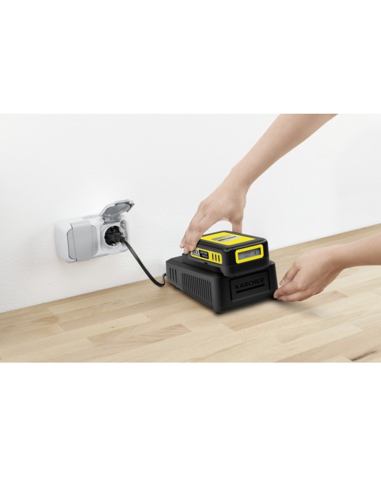 KARCHER BATTERY POWER 18 V Φορτιστής ταχείας φόρτισης KARCHER BATTERY POWER 18 V Φορτιστής ταχείας φόρτισης