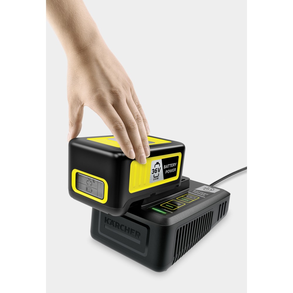 KARCHER BATTERY POWER 36V / 2,5AH *EU Σετ μπαταρίας και ταχυφορτιστή