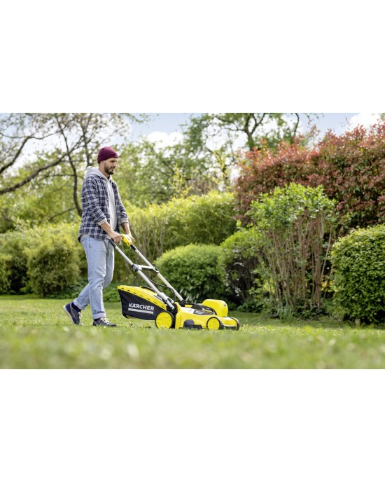 KARCHER LMO 36-40 SET Μπαταριοκίνητ χλοοκοπτικό γκαζόν